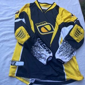 MSR Yellow and Black Racing Jersey size XL MSR MX JERSEY